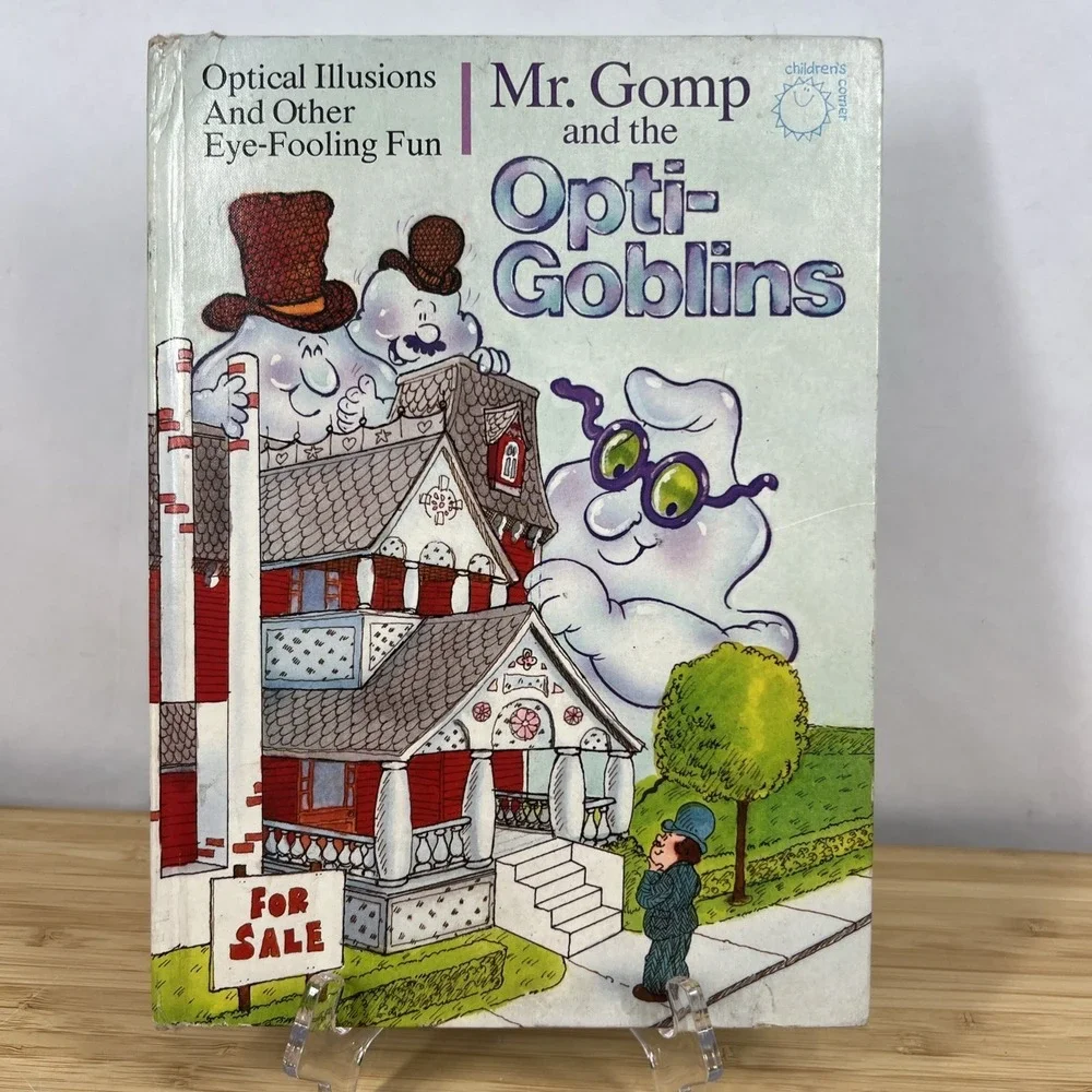 1977 Hallmark‎ MR. GOMP AND THE OPTI-GOBLINS Optical Illusion HALLOWEEN
